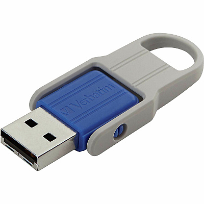 Verbatim 32GB Store 'n' Flip USB Flash Drive - 2pk - Blue, Mint (70061)