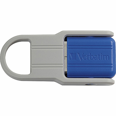 Verbatim 32GB Store 'n' Flip USB Flash Drive - 2pk - Blue, Mint (70061)