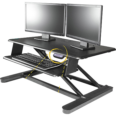 Kantek Electric Sit to Stand Workstation (KTKSTS965)