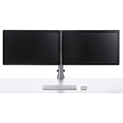 Novus TSS Duo 220+0260+000 Mounting Arm for Monitor - Silver, Black (2200260000)