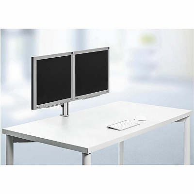 Novus TSS Duo 220+0260+000 Mounting Arm for Monitor - Silver, Black (2200260000)