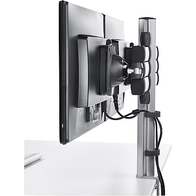 Novus TSS Duo 220+0260+000 Mounting Arm for Monitor - Silver, Black (2200260000)