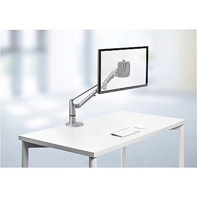 Novus LiftTEC 930+2089+000 Mounting Arm for Monitor - Silver, Black (9302089000)