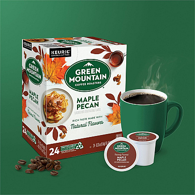 Green Mountain Coffee Roasters K-Cup Maple Pecan Coffee (GMT7674)