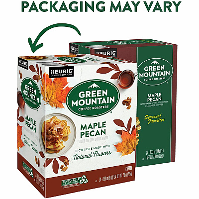 Green Mountain Coffee Roasters K-Cup Maple Pecan Coffee (GMT7674)