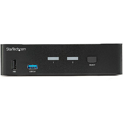 StarTech 2port Displayport Kvm Switch 4k 60hz Taa (SV231DPU34K)