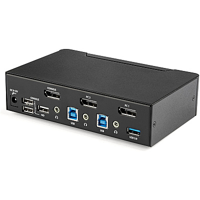 StarTech 2port Displayport Kvm Switch 4k 60hz Taa (SV231DPU34K)