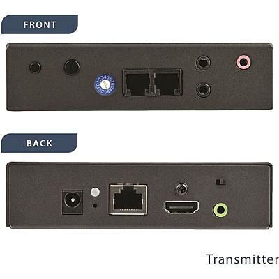 StarTech Extender Kit - Hdmi Over Ip - 1080p (ST12MHDLAN2K)