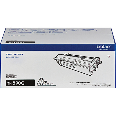 Brother TN890G TAA-Compliant Ultra High-yield Black Toner Cartridge
