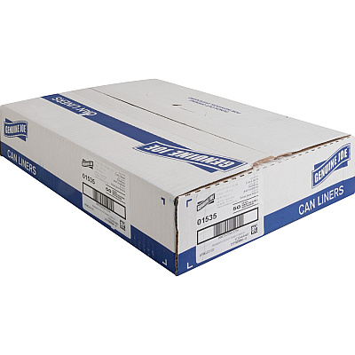 Genuine Joe Heavy-Duty Trash Can Liners (GJO01535PL)