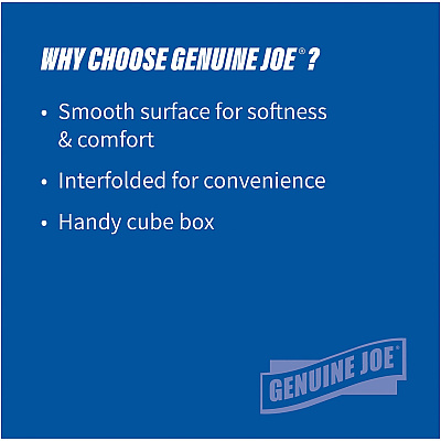 Genuine Joe Cube Box Facial Tissue (GJO26085PL)