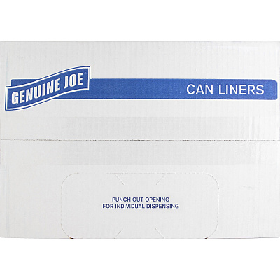 Genuine Joe Slim Jim 23-gallon Can Liners (GJO70057PL)