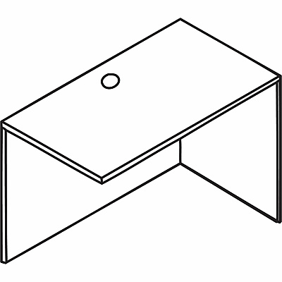Lorell Essentials Series Return Shell (LLR69554)