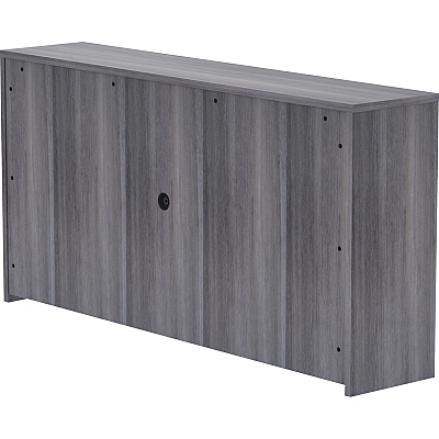 Lorell Essentials Series Stack-on Hutch with Doors (LLR69557)