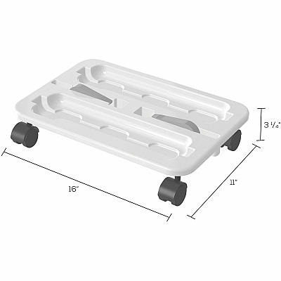 deflecto Caddy Wheel Base (DEF29443CR)