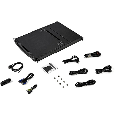 StarTech Dual Rail 1u 17in Rackmount Kvm Console (RKCOND17HD)