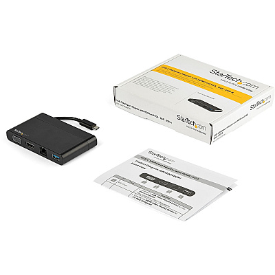 StarTech Usb C Multiport Adapter - 4k Hdmi / Vga (DKT30CHVCM)
