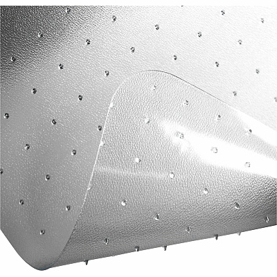 Floortex Polycarbonate Lipped Chair Mat for Carpets up to 1/2" - 35" x 47" (FC118923LR)