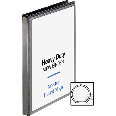 Business Source Heavy-duty View Binder (BSN19550)