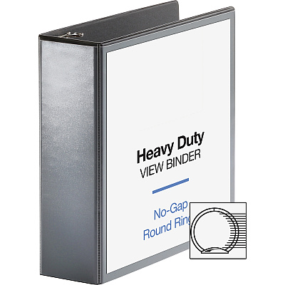 Business Source Heavy-duty View Binder (BSN19750)