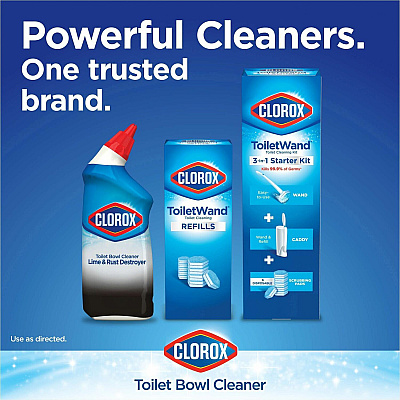 Clorox Toilet Bowl Cleaner Lime & Rust Destroyer (CLO00275BD)