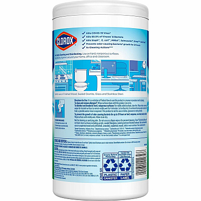 Clorox Disinfecting Wipes, Bleach-Free Cleaning Wipes (CLO01656BD)