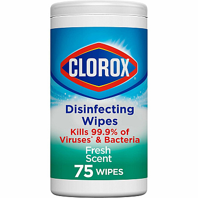 Clorox Disinfecting Wipes, Bleach-Free Cleaning Wipes (CLO01656PL)