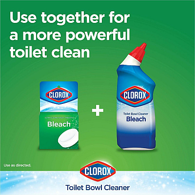 Clorox Ultra Clean Toilet Tablets Bleach (CLO30024BD)