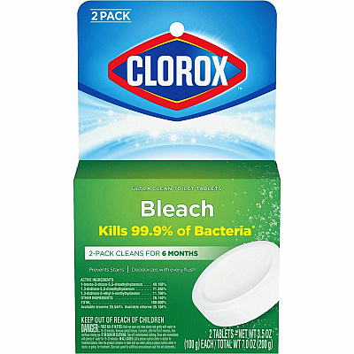 Clorox Ultra Clean Toilet Tablets Bleach (CLO30024BD)