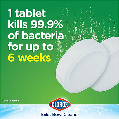 Clorox Ultra Clean Toilet Tablets Bleach (CLO30024PL)