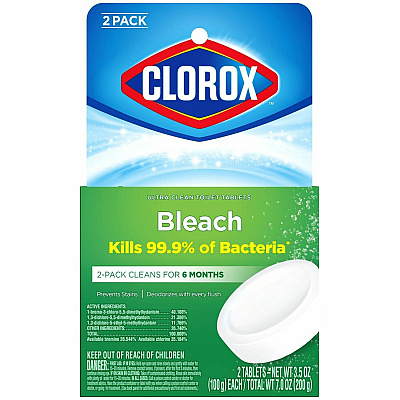Clorox Ultra Clean Toilet Tablets Bleach (CLO30024PL)