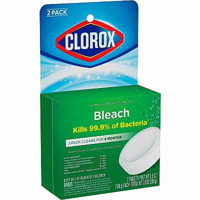 Clorox Ultra Clean Toilet Tablets Bleach (CLO30024PL)
