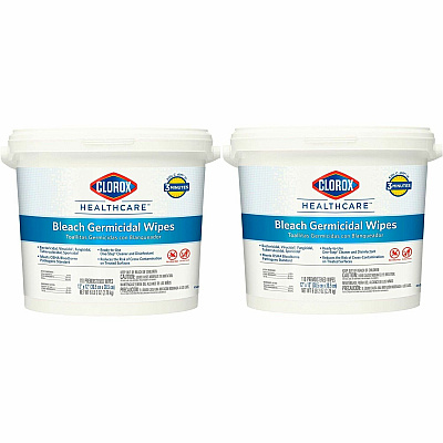 Clorox Healthcare Bleach Germicidal Wipes (CLO30358CT)