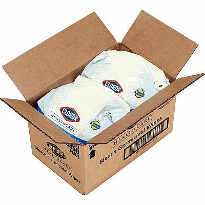 Clorox Healthcare Bleach Germicidal Wipes Refill (CLO30359PL)