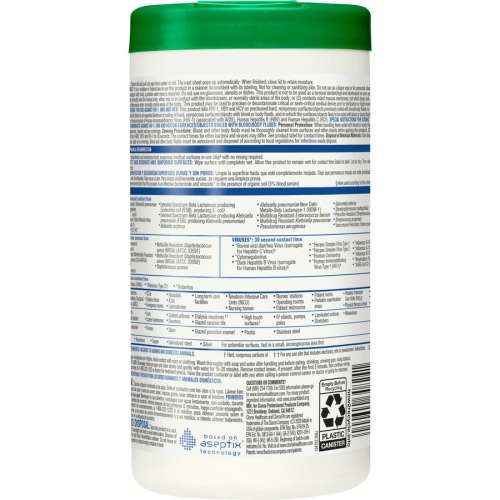 Clorox Healthcare Hydrogen Peroxide Cleaner Disinfectant Wipes (30824PL)