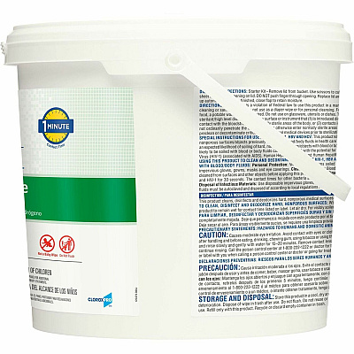 Clorox Healthcare Hydrogen Peroxide Cleaner Disinfectant Wipes (CLO30826BD)
