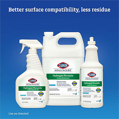Clorox Healthcare Hydrogen Peroxide Cleaner Disinfectant Spray (CLO30828BD)