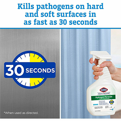 Clorox Healthcare Hydrogen Peroxide Cleaner Disinfectant Spray (CLO30828PL)