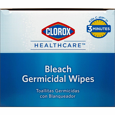 Clorox Healthcare Bleach Germicidal Wipes (CLO31424PL)