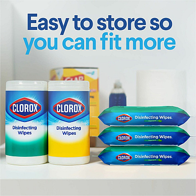 Clorox Bleach-free Disinfecting Cleaning Wipes (CLO31430BD)