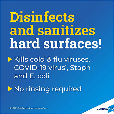 CloroxPro Anywhere Daily Disinfectant and Sanitizing Bottle (CLO31651BD)
