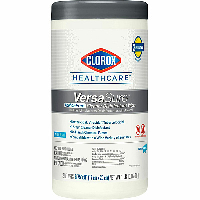 Clorox Healthcare VersaSure Cleaner Disinfectant Wipes (CLO31757)