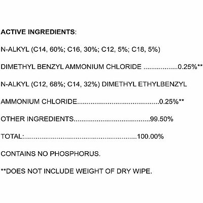 Clorox Healthcare VersaSure Cleaner Disinfectant Wipes (CLO31757)
