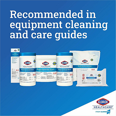Clorox Healthcare Bleach Germicidal Wipes (CLO35309PL)