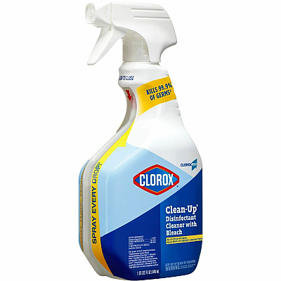 CloroxPro Clean-Up Disinfectant Cleaner with Bleach (CLO35417BD)