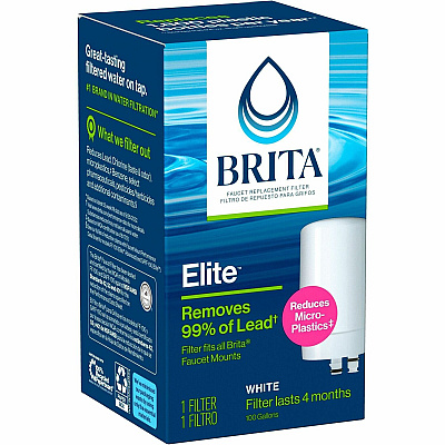 Brita On Tap Filtration System Replacement Filters for Faucets (CLO36309PL)