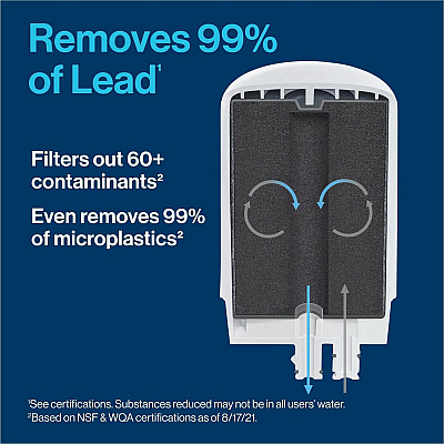 Brita Complete Water Faucet Filtration System with Light Indicator (CLO42201BD)