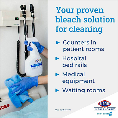 Clorox Healthcare Pull-Top Bleach Germicidal Cleaner (CLO68832BD)