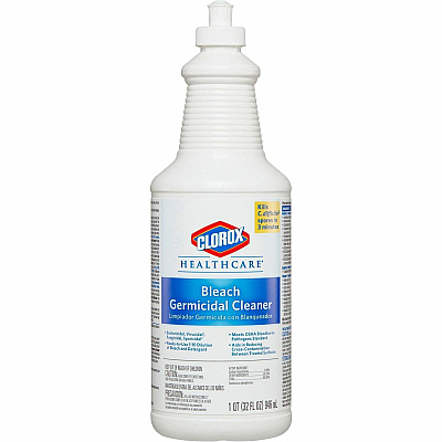 Clorox Healthcare Pull-Top Bleach Germicidal Cleaner (CLO68832BD)