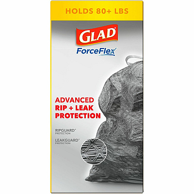 Glad ForceFlexPlus Large Drawstring Trash Bags (CLO70359PL)